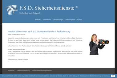 fsd-sicherheitsdienste.de - Sicherheitsfirma Aschaffenburg