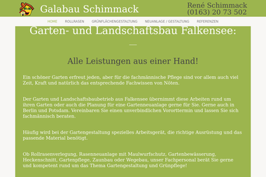 galabau-schimmack.de - Gärtner Falkensee