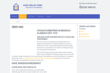 gerdmueller-gmbh.de/ueber-uns.aspx - Trockenbau Bergisch Gladbach