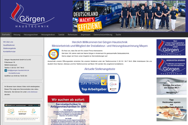 goergen-haustechnik.de - Wasserinstallateur Andernach