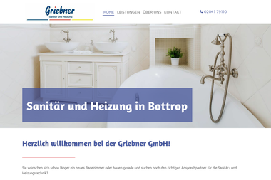 griebner-gmbh.de - Wasserinstallateur Bottrop