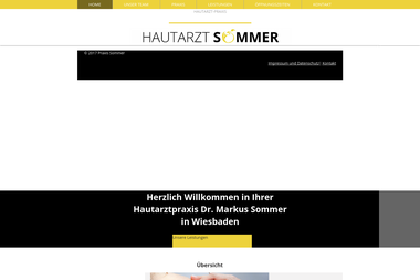 hautarzt-sommer.de - Dermatologie Wiesbaden