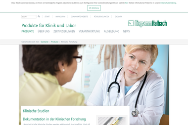healthcare.halbach.com/produkte/haftetiketten-und-datenbelege/klinische-forschung - Druckerei Schwerte