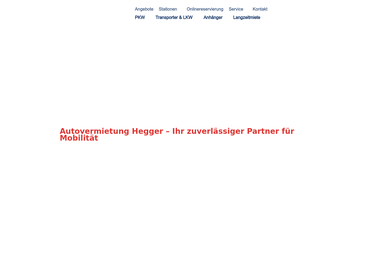 hegger.info - Umzugsunternehmen Ibbenbüren