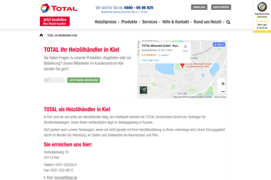 heizoel.total.de/kundenzentrum-kiel - Heizöllieferanten Kiel
