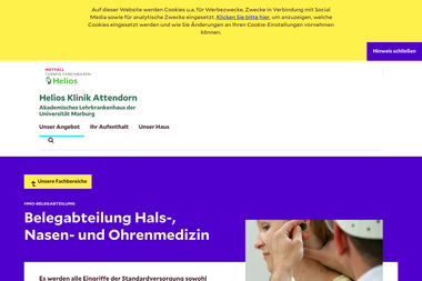 helios-gesundheit.de/kliniken/attendorn/unser-angebot/unsere-fachbereiche/hno-heilkunde - Dermatologie Attendorn