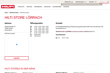 hilti.de/stores/l%C3%B6rrach - Tanzschule Lörrach