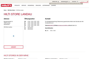 hilti.de/stores/landau - Deutschlehrer Landau In Der Pfalz