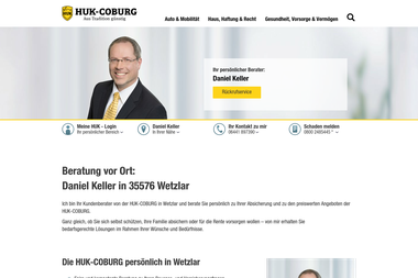 huk.de/vm/daniel.keller/vm-mehr-info.html - Versicherungsmakler Wetzlar