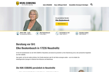 huk.de/vm/elke.beukenbusch/vm-mehr-info.html - Versicherungsmakler Neustrelitz