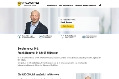huk.de/vm/frank.rommel2/vm-mehr-info.html - Versicherungsmakler Würselen