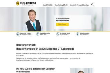huk.de/vm/harald.warnecke/vm-mehr-info.html - Versicherungsmakler Salzgitter