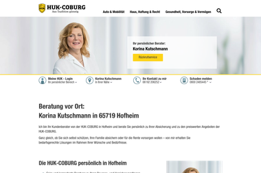 huk.de/vm/korina.kutschmann/vm-mehr-info.html - Versicherungsmakler Hofheim Am Taunus