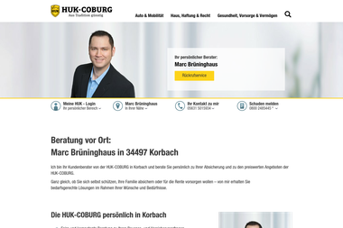 huk.de/vm/marc.brueninghaus/vm-mehr-info.html - Versicherungsmakler Korbach