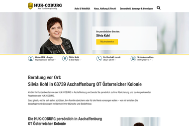 huk.de/vm/silvia.kohl/vm-mehr-info.html - Versicherungsmakler Aschaffenburg