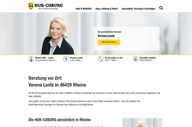 huk.de/vm/verena.lentz/vm-mehr-info.html - Versicherungsmakler Rheine