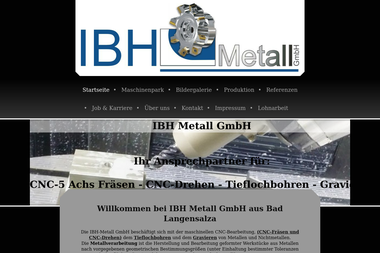 ibh-metall-gmbh.de - Tischler Bad Langensalza