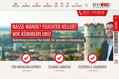 isotec.de/fachbetriebe/abdichtungssysteme-ehm-gmbh/home.html - Maurerarbeiten Ravensburg
