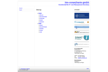 itm-consultants.de/sitemap - Computerservice Bergen Auf Rügen