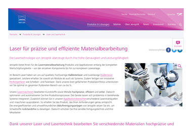 jenoptik.de/produkte/laser - Landmaschinen Jena