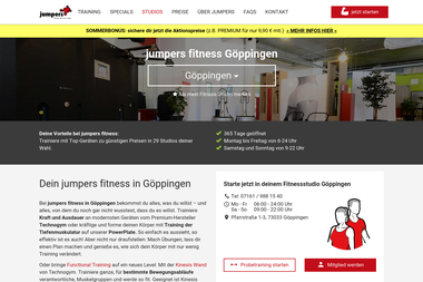jumpers-fitness.com/studios/goeppingen - Personal Trainer Göppingen