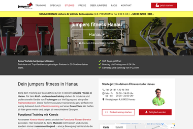 jumpers-fitness.com/studios/hanau - Personal Trainer Hanau