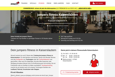 jumpers-fitness.com/studios/kaiserslautern - Personal Trainer Kaiserslautern