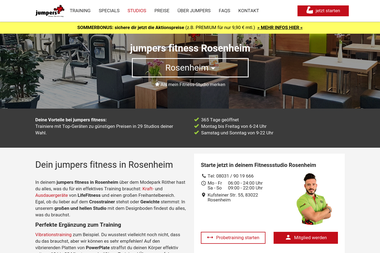 jumpers-fitness.com/studios/rosenheim - Personal Trainer Rosenheim