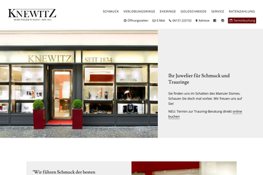 juwelier-knewitz.de - Juwelier Mainz