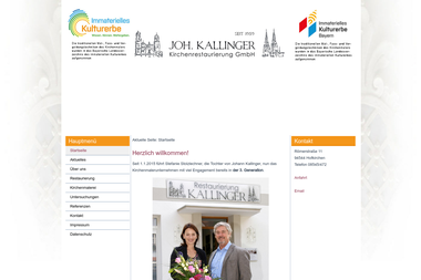 kallinger-restaurierung.de - Malerbetrieb Vilshofen An Der Donau