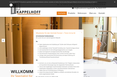 kappelhoff-melle.de - Baustoffe Melle