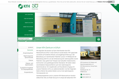 kfh.de/nierenzentrum/erfurt/startseite - Dermatologie Erfurt
