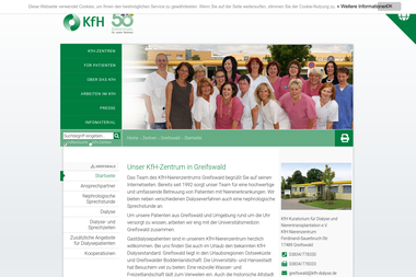 kfh.de/nierenzentrum/greifswald/startseite - Dermatologie Greifswald