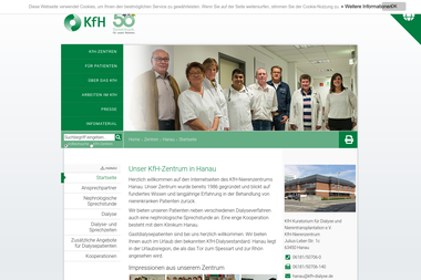 kfh.de/nierenzentrum/hanau/startseite - Dermatologie Hanau