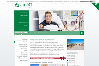 kfh.de/nierenzentrum/osnabrueck/startseite - Dermatologie Osnabrück