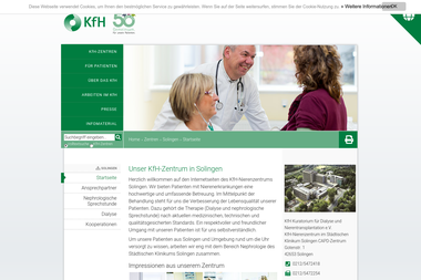 kfh.de/nierenzentrum/solingen/startseite - Dermatologie Solingen