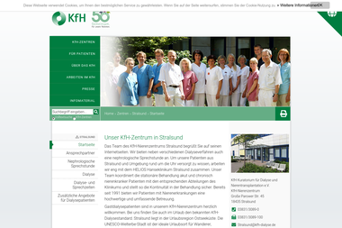 kfh.de/nierenzentrum/stralsund/startseite - Dermatologie Stralsund