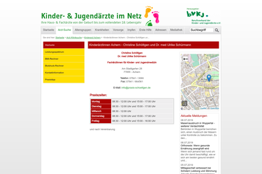 kinderaerzte-im-netz.de/aerzte/achern/schoettgen-schuermann/startseite.html - Dermatologie Achern