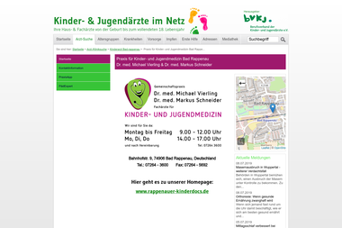 kinderaerzte-im-netz.de/aerzte/bad-rappenau/vierling-schneider/startseite.html - Dermatologie Bad Rappenau
