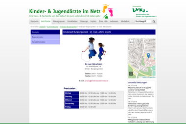 kinderaerzte-im-netz.de/aerzte/burglengenfeld/deichl/startseite.html - Dermatologie Burglengenfeld