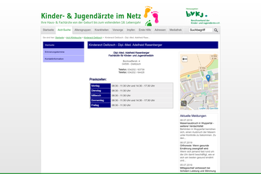 kinderaerzte-im-netz.de/aerzte/delitzsch/rasenberger/startseite.html - Dermatologie Delitzsch