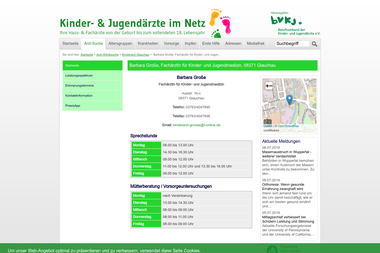 kinderaerzte-im-netz.de/aerzte/glauchau/grosse/startseite.html - Dermatologie Glauchau