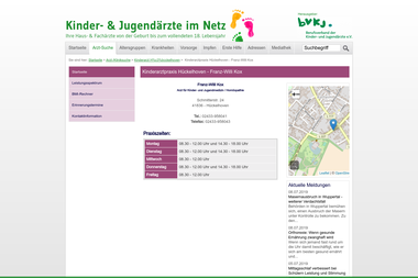 kinderaerzte-im-netz.de/aerzte/h%C3%BCckelhoven/hueckelhoven/startseite.html - Dermatologie Hückelhoven