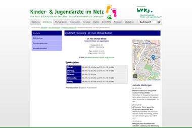 kinderaerzte-im-netz.de/aerzte/heinsberg/becker-heinsberg/startseite.html - Dermatologie Heinsberg