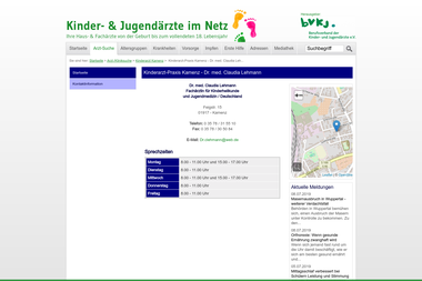 kinderaerzte-im-netz.de/aerzte/kamenz/lehmann-kamenz/startseite.html - Dermatologie Kamenz