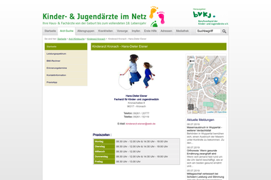 kinderaerzte-im-netz.de/aerzte/kronach/eisner/startseite.html - Dermatologie Kronach