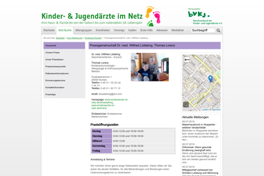 kinderaerzte-im-netz.de/aerzte/norden/drluedeking/hauptseite.html - Dermatologie Norden