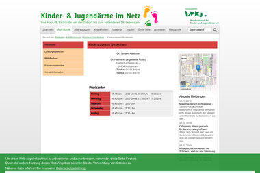 kinderaerzte-im-netz.de/aerzte/nordenham/kaethner/hauptseite.html - Dermatologie Nordenham