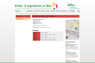 kinderaerzte-im-netz.de/aerzte/nordhausen/kliche/hauptseite.html - Dermatologie Nordhausen