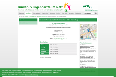 kinderaerzte-im-netz.de/aerzte/oranienburg/frotscher/startseite.html - Psychotherapeut Oranienburg